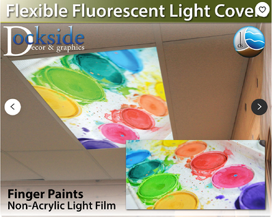 Fluorescent Light Covers