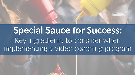 special sauce for success