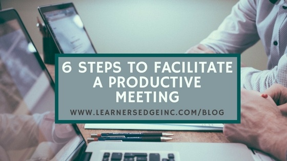 Facilitate a productive meeting