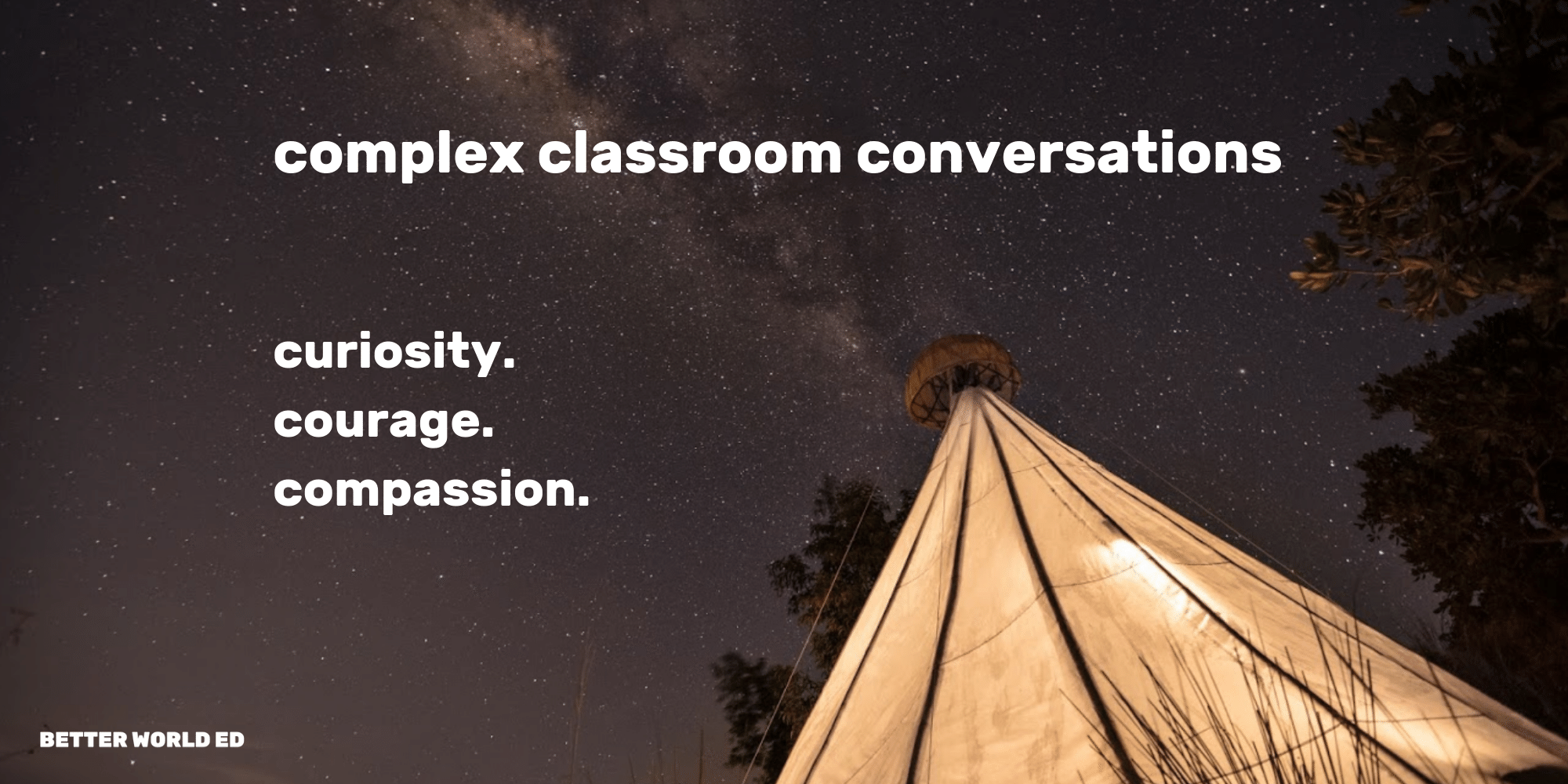 Having Complex Classroom Conversations