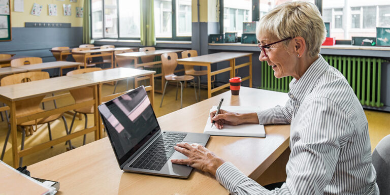 Women Using Laptop
