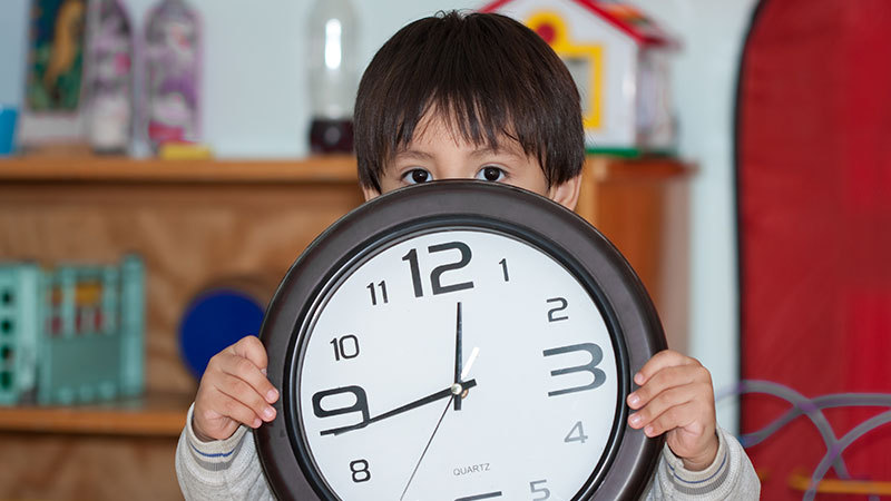 Telling time and teaching the time zones