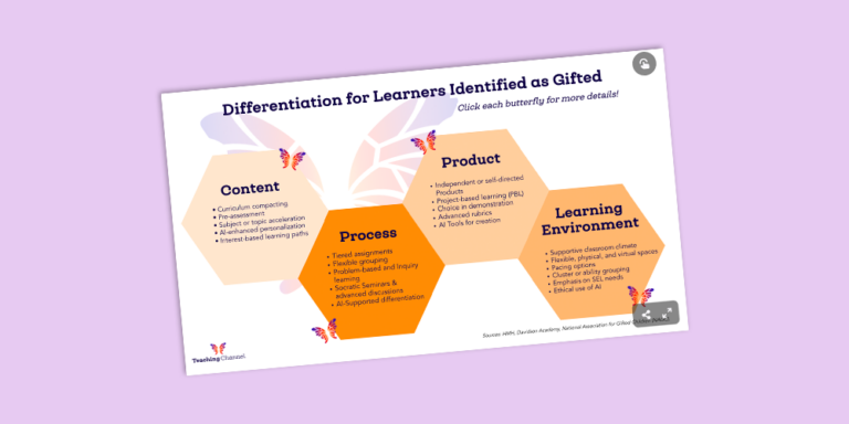 Differentiation for Gifted Learners