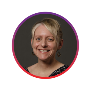 Sarah MurphyEvaluation Manager and Professional Learning SpecialistSarah holds a B.A. in History and a Master’s in Education. Sarah began teaching in 2004 at the elementary level. She now leads Teaching Channel’s Evaluation Team, managing our wonderful team of Course Evaluators, who provide personalized feedback and grading for educators taking our Continuing Education courses. Sarah is also a coursewriter and content creator, specializing in edtech, educator wellness, and content area teaching.